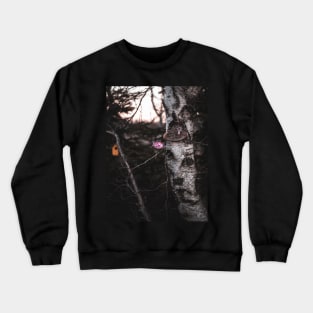 Mysterious Pointe a Bouleau Forest in Tracadie, New Brunswick Canada V2 Crewneck Sweatshirt